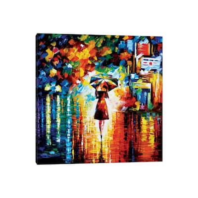 iCanvas "Rain Princess" by Leonid Afremov Canvas Print