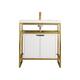 Option Glossy White Storage Cabinet