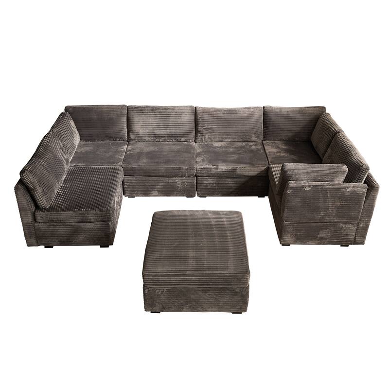 OVIOS Cloud-Like L-Shaped Sofa