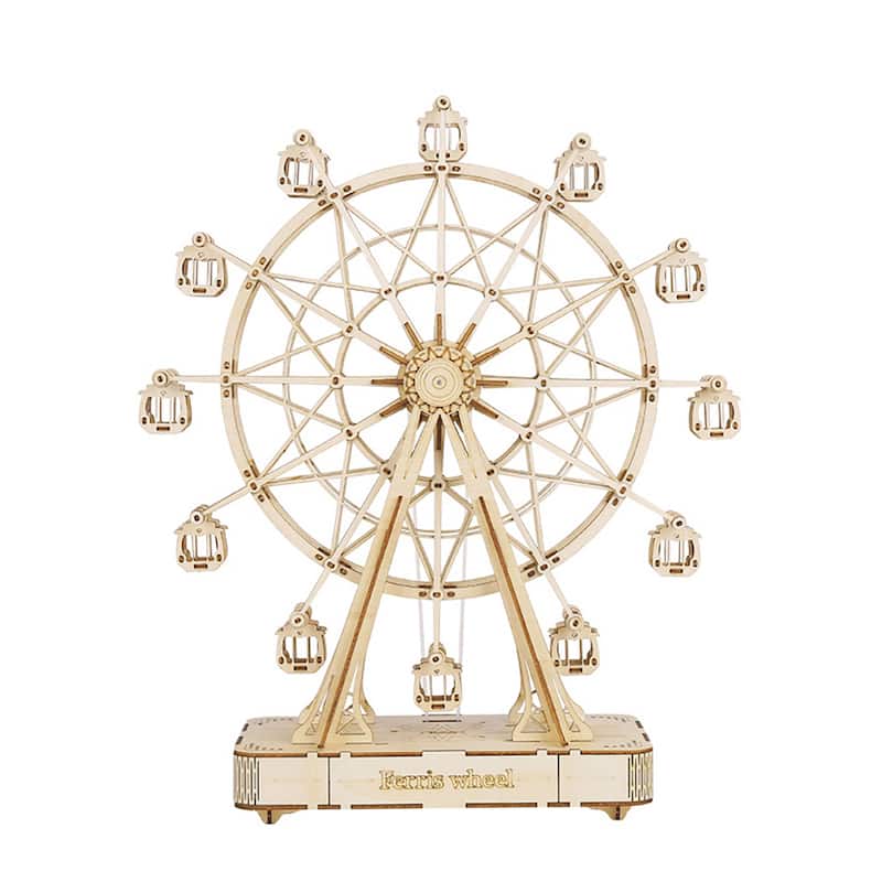 DIY 3D Music Box Puzzle - Ferris Wheel - 232 pcs