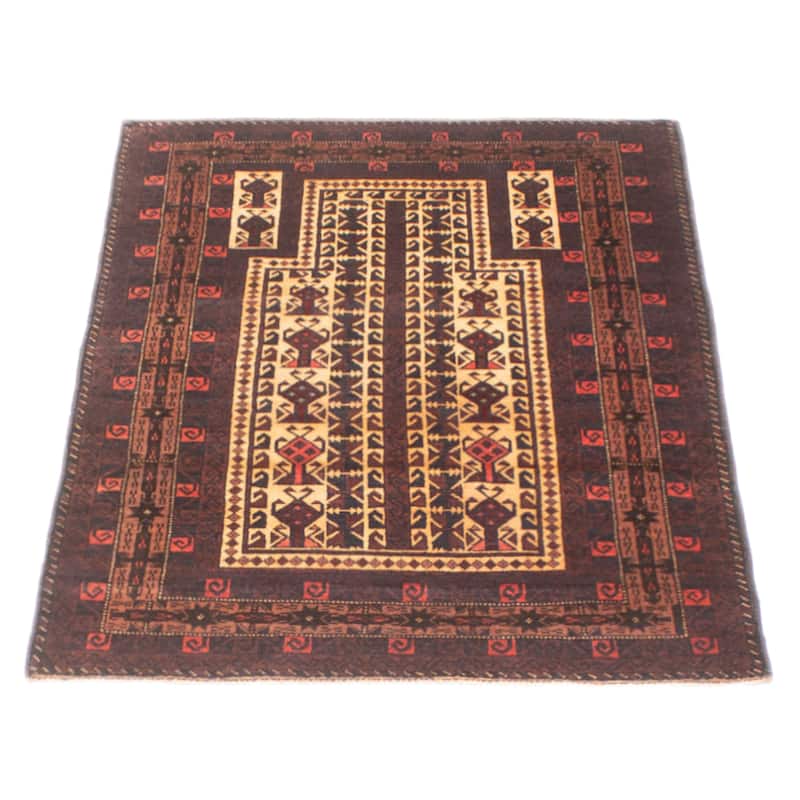 Teimani Beige Rug 3'0" x 4'7" - 3'0 x 4'7