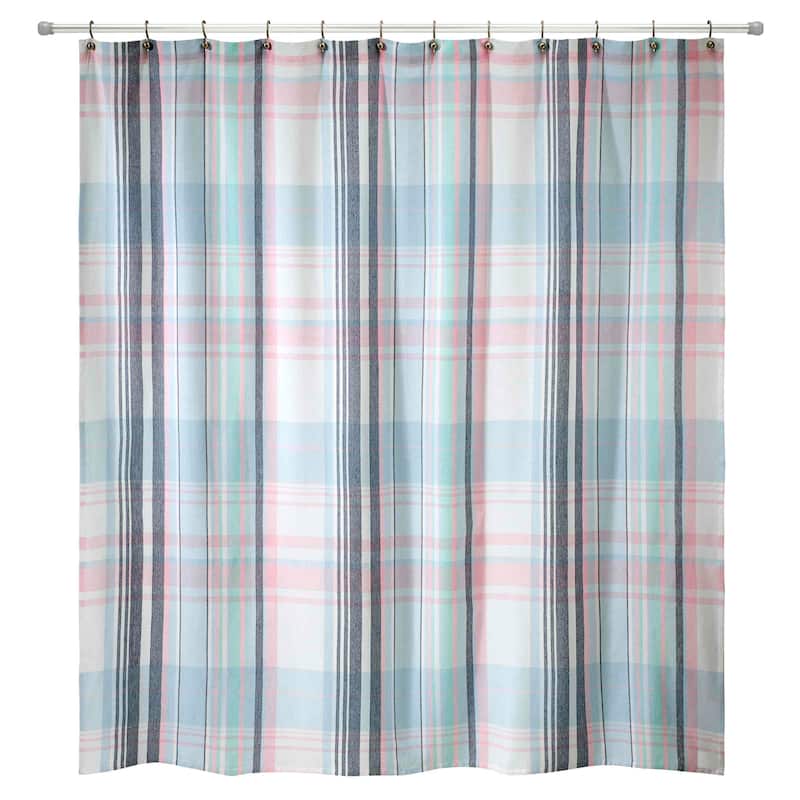 Izod Heritage Plaid Shower Curtain