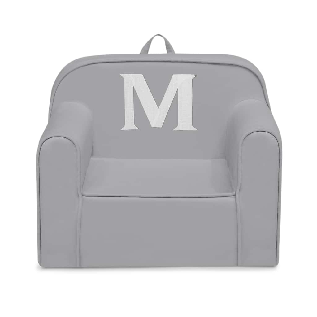Delta Children Personalized Monogram Cozee Chair - Customize with Letter M
