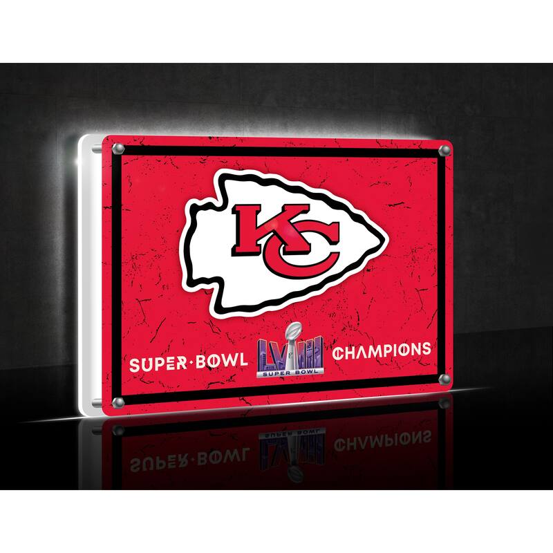 Kansas City Chiefs LED Lighted Sign