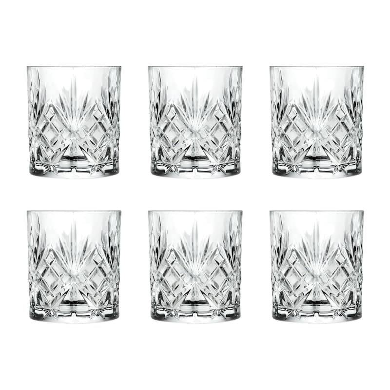 Majestic Gifts Inc. Glass Stemmed Shot Glasses - 2.6 Oz. Set of 6 - 2