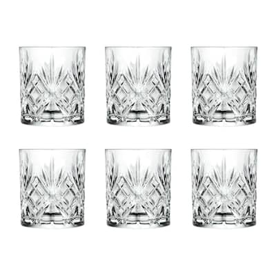 Majestic Gifts Inc. Glass Stemmed Shot Glasses - 2.6 Oz. Set of 6 - 2