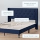 preview thumbnail 16 of 35, Brookside Isabelle Button Tufted Wingback Upholstered Bed