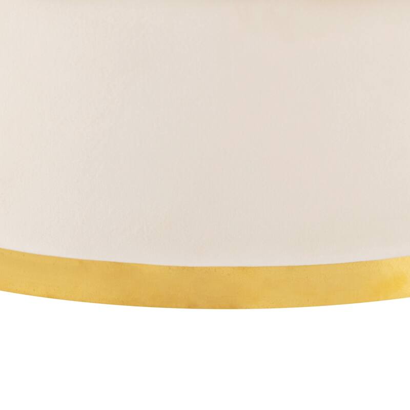360° Swivel Accent Chair, Velvet Round Barrel Chair, Leisure Sofa Chair with Gold Rim Base, Padded Seat & Throw Pillows