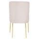 preview thumbnail 105 of 124, SAFAVIEH Couture Nolita Velvet Accent Chair - Mustard / Brass - 28"x23"x35.3" - 28" W x 23" D x 35" H