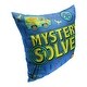 preview thumbnail 2 of 0, Warner Brothers Scooby-Doo Mystery Solved Map 18 Inch Throw Pillow