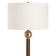 preview thumbnail 5 of 4, Uttermost Keros Dark Oak Floor Lamp