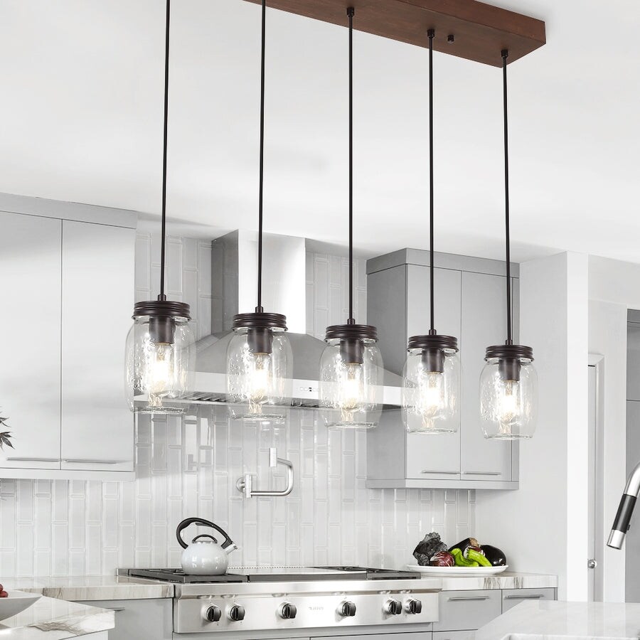 Mason jar kitchen lights sale