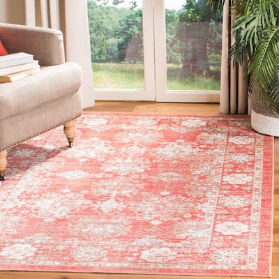 SAFAVIEH Windsor Iulia Shabby Chic Oriental Polyester Rug