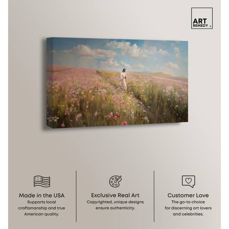 Garden of Reverie II Canvas by Art Remedy, Gallery Wrapped