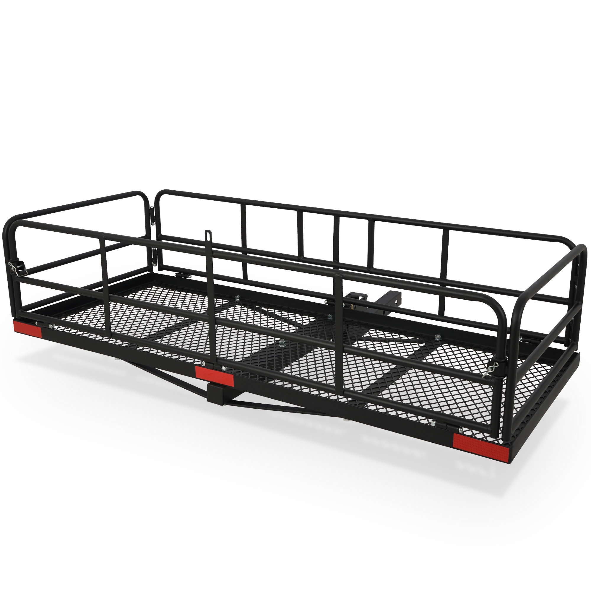 Folding trailer hotsell hitch cargo carrier