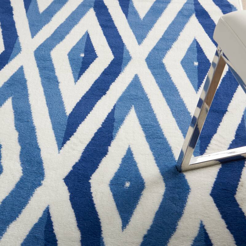Nourison Whimsicle Modern Geometric Diamond Area Rug