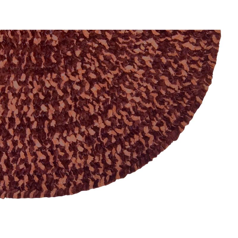 Better Trends Chenille Tweed & Solid Braid 100% Polyester Stain Resistant, Double Sided Reversible Indoor Area Rug
