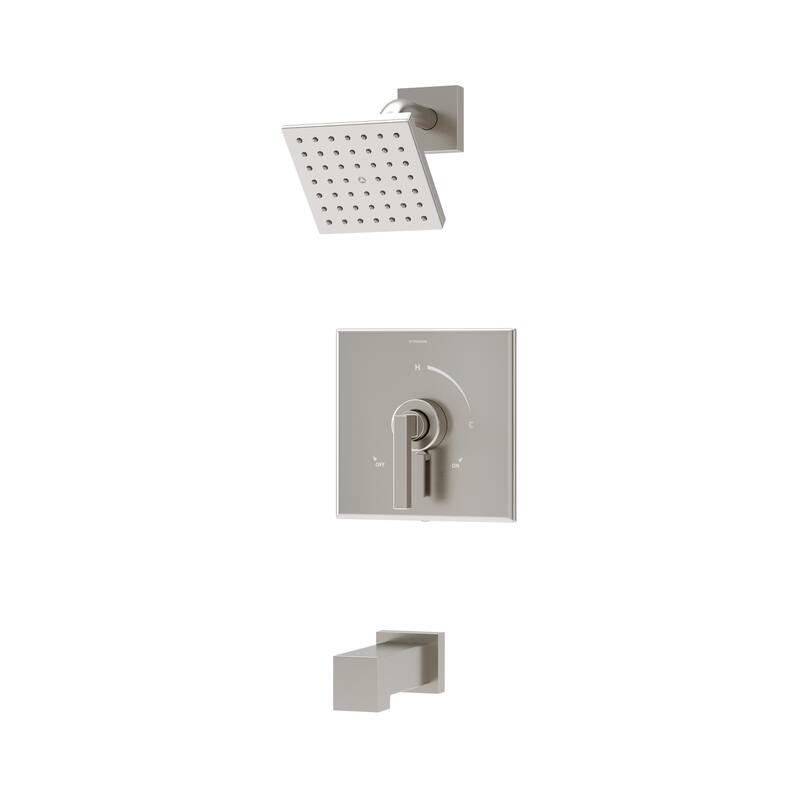 Symmons S369215TRM Duro HydroMersion Tub and Shower Trim Package with - Satin Nickel