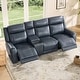 preview thumbnail 65 of 85, Leo Power Wall Hugger Reclining Sofa with Multi-Function Console