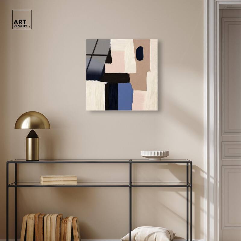 Blue Quietude II Acrylic by Art Remedy, Ready to Hang