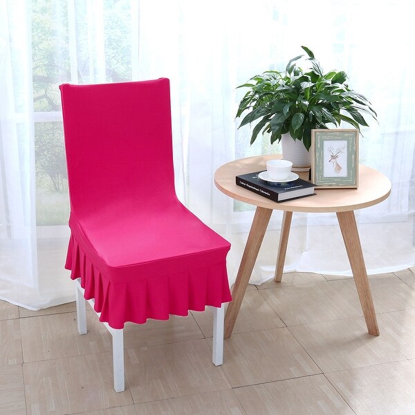 New Home Removable Stretch Chair Cover Short Dining Room