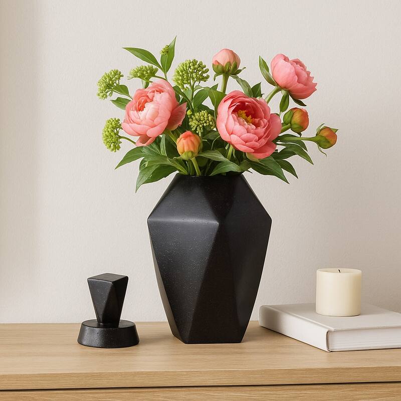 Modern Ceramic Jar with Removeable Lid - Home Decor