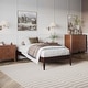preview thumbnail 159 of 197, AFI Pasadena Basic Platform Bed Frame Espresso - Twin XL