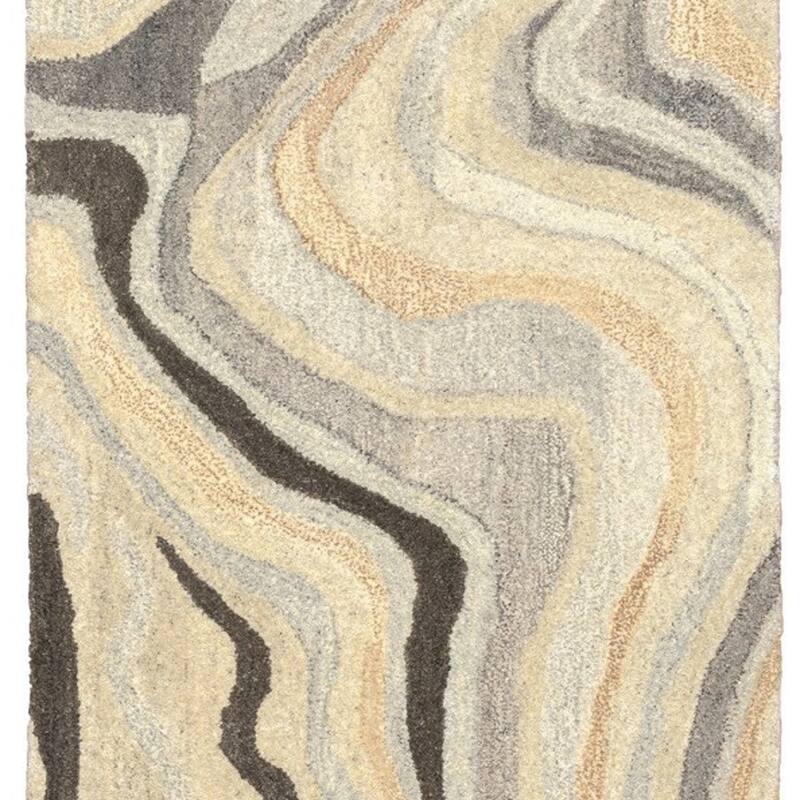 HomeRootsAbstract Modern Rectangle Area Rug