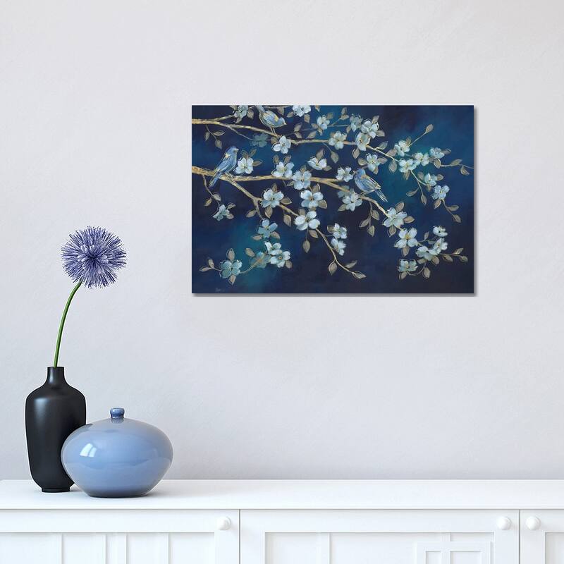iCanvas "Bluebird Conference" by Nan Canvas Print - 12x18x1.5