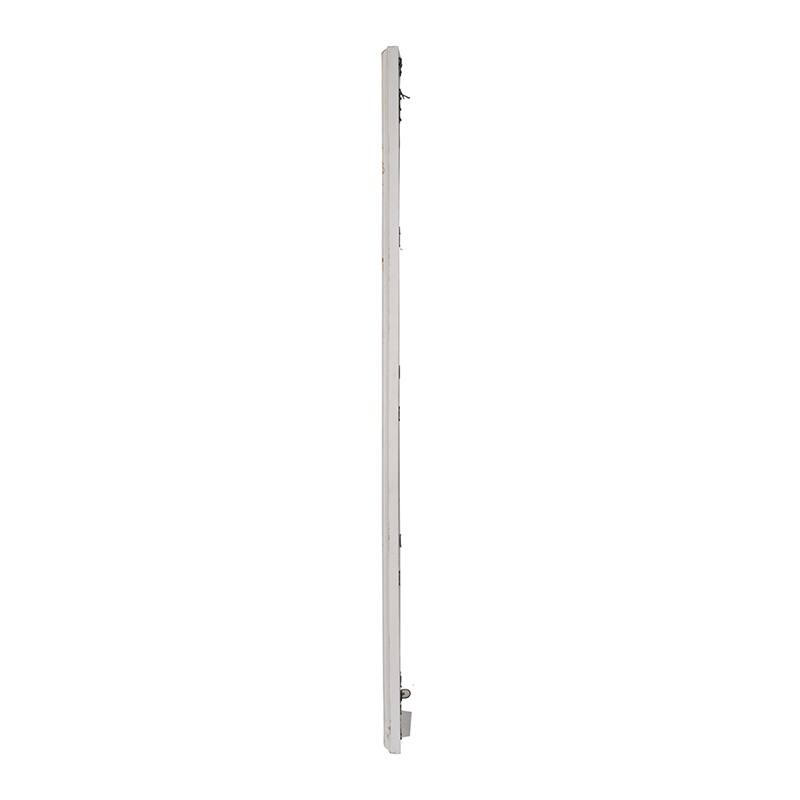 Farmhouse Distressed White Window Floor Mirror - 24" x 60"