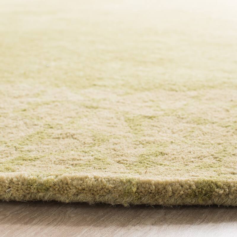 SAFAVIEH Handmade Soho Giselle Border N.Z. Wool Rug