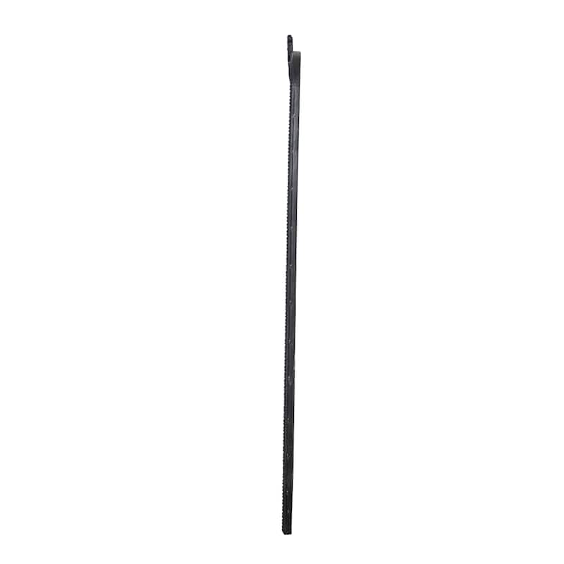 Baroque Style Full Length Arched Mirror - 5.5' - Black