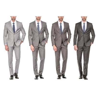 Silver Slim Fit Suits Suit Separates Find Great Men S