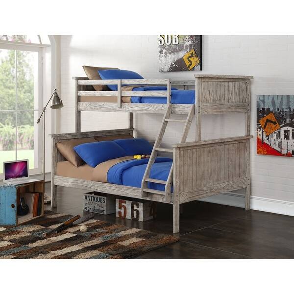 Shop Donco Kids Twin Over Full Panel Bunk Bed Overstock 10958801