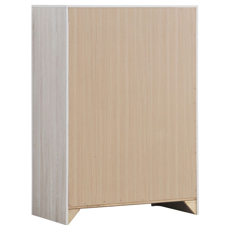 Brantford Farmhouse Wood 4-drawer Bedroom Chest
