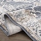 preview thumbnail 6 of 8, Hauteloom Scalby Hallway, Kitchen Runner Rug - Denim, Cream, Peach - 2'7" x 10'