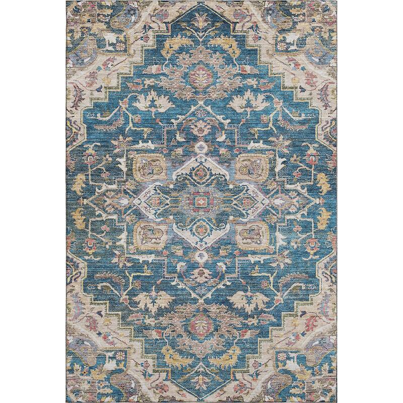Premium Washable Super Soft Traditional Heriz Mayfield Rug