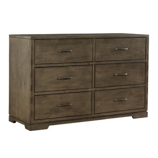 Dovetail 6-Drawer Dresser, Graphite
