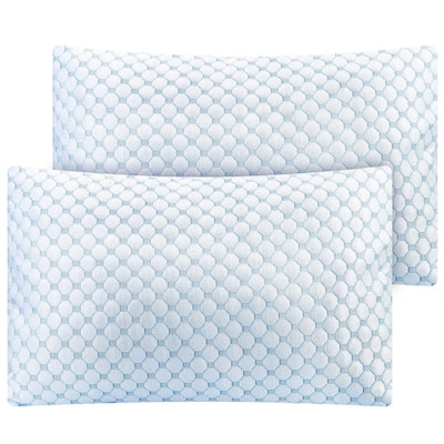 2Pcs Cooling Memory Foam Pillows