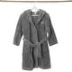 preview thumbnail 15 of 17, Sweet Kids 100% Polyester SUPER PLUSH Double Brushed Hooded Bathrobe - UNICORN