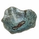 preview thumbnail 1 of 4, Uttermost Teo Wood Bowl Wall Art - Set of 3 - Soft Caribbean Blue Soft Caribbean Blue