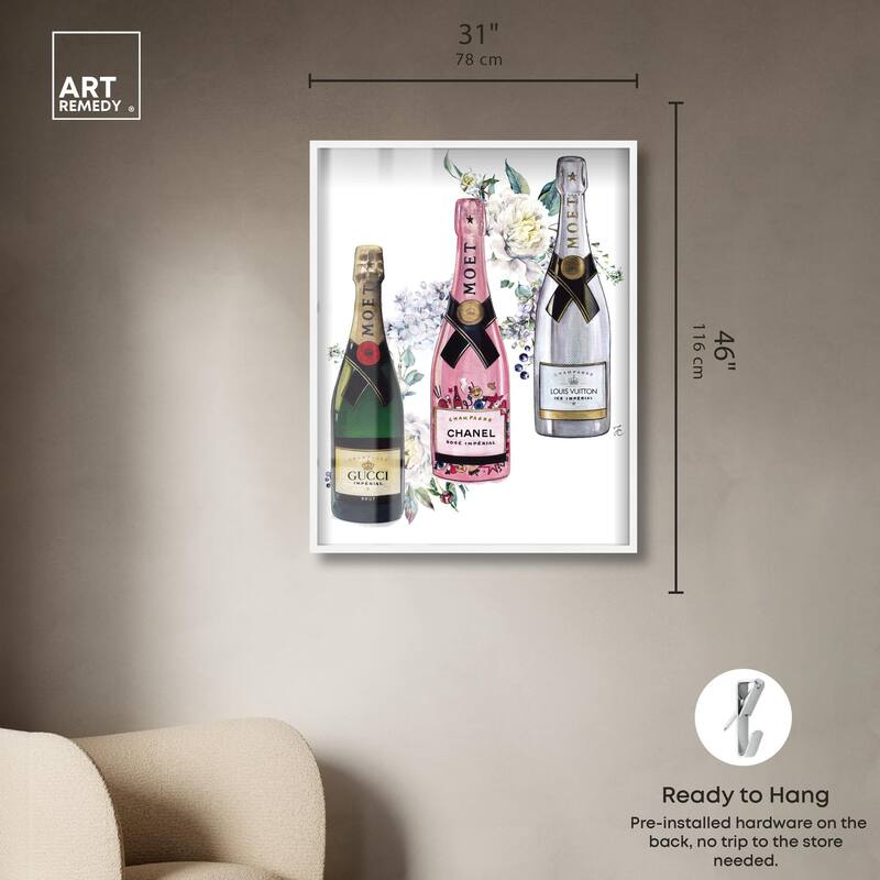 Doll Memories - Champagne Floral Shadowbox by Art Remedy