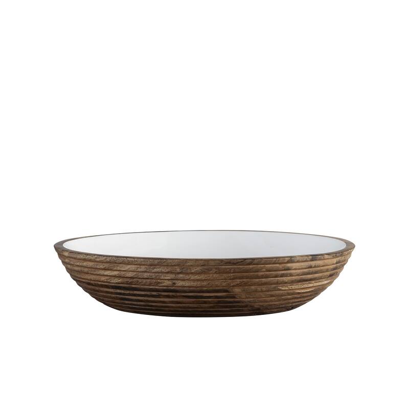 Mango Wood Lg Bowl