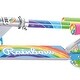 preview thumbnail 5 of 3, Ozbozz Rainbow Foldalbe Scooter - Light UP Wheels - Ages 5 and up