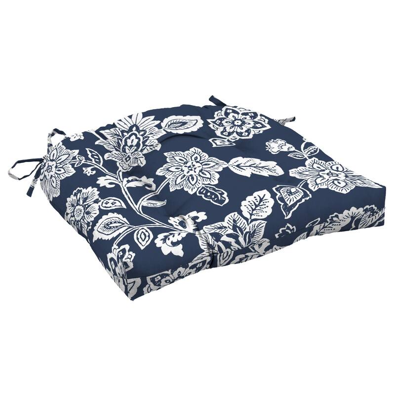 ARDEN Wicker Seat Cushion - 1 Count - Sapphire Ashland Floral