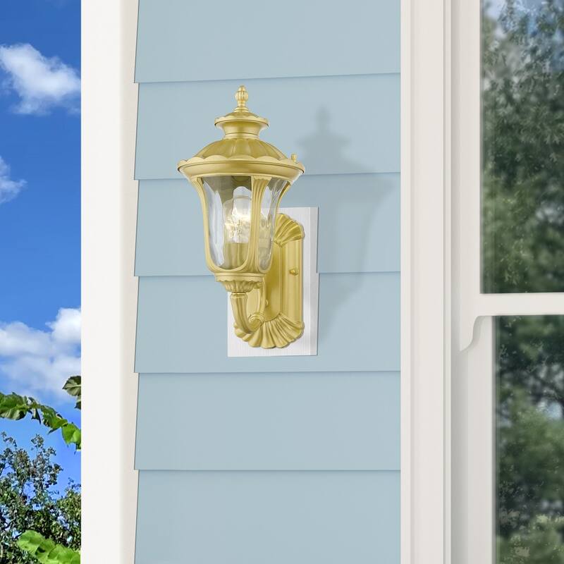 Livex Lighting Oxford 16" Tall Outdoor Wall Sconce