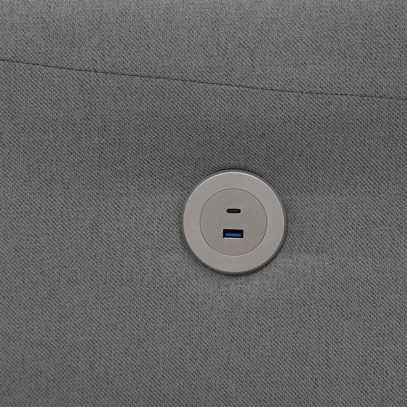 79" Modern Button Tufted Linen Upholstered 3-Seat Sofa