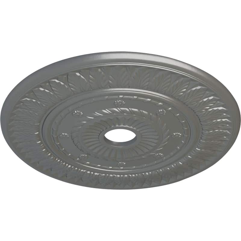 26 3/4"OD x 3 5/8"ID x 1 1/8"P Leaf Ceiling Medallion