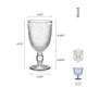 preview thumbnail 4 of 3, Fitz and Floyd Set of 4 Maddi Goblets, 10 Oz, Clear - N/A