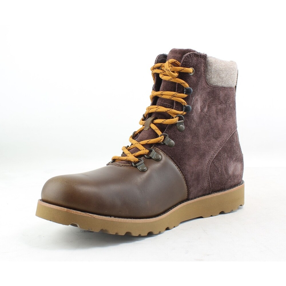 Shop Ugg Mens Halfdan Grizzly Ankle Boots Size 10 Free Shipping Today Overstock 27589367